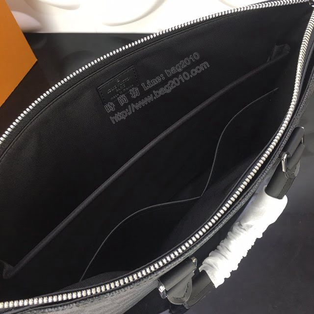 lv新款包包 路易威登Anton公事包 Graphite帆布 lv手提肩背男士公事包 N40024  ydh3924